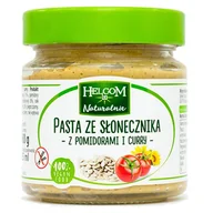 Pasty warzywne - Curry PASTA ZE SŁONECZNIKA Z POMIDORAMI I 190g Helcom Naturalnie - miniaturka - grafika 1