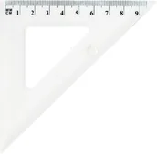 Przybory szkolne - KW Trade Ekierka - miniaturka - grafika 1