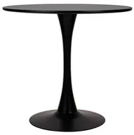 Stoły - Modesto Design Stół Tulip 80 cm Modesto Design - czarny Y001.BLACK - miniaturka - grafika 1
