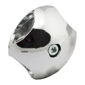 Meble modułowe i akcesoria - Złącze podwójne równoległe Ø25 chrom - miniaturka - grafika 1