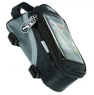 Sakwy rowerowe - M-wave torba na telefon komórkowy Rotterdam Top, czarna, 17 x 8 x 8 cm 122375 - miniaturka - grafika 1