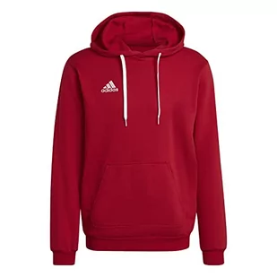 adidas Męska bluza z kapturem Ent22, Team Power Red 2, H57514, XLT - Bluzy męskie - miniaturka - grafika 1