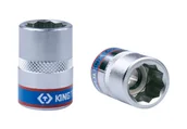 Klucze i nasadki - NASADKA KRÓTKA 1/2" 10-KĄTNA 20mm King Tony - miniaturka - grafika 1