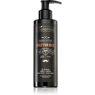 Bielenda Bielenda BARBER EDITION Żel do mycia twarzy i zarostu odświeżająco-oczyszczający 190.0 g - Żele do mycia twarzy - miniaturka - grafika 1
