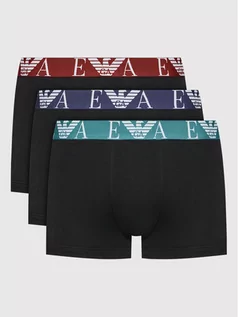 Majtki męskie - Emporio Armani Underwear Komplet 3 par bokserek 111357 2R715 21320 Czarny - grafika 1
