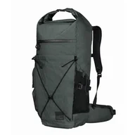 Plecaki - Plecak turystyczny Jack Wolfskin WANDERMOOD ROLLTOP 30 slate green - ONE SIZE - miniaturka - grafika 1