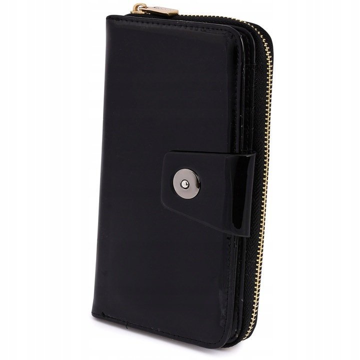 Portfel damski duży zasuwany kopertówka pojemny