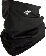 Apaszki i szaliki damskie - Komin bandana 4F podszyty polarem BDAU124 czarny 20S - miniaturka - grafika 1