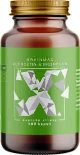 BrainMax Quercetin & Bromelain, Kwercetyna i Bromelaina, 100 kapsułek ziołowych - Witaminy i minerały BrainMax Quercetin & Bromelain, Kwercetyna i Bromelaina, 100 kapsułek ziołowych - Witaminy i minerały - miniaturka - grafika 1