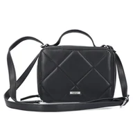 Torebki damskie - Rieker H1513-00 BLACK torebka damska czarna - miniaturka - grafika 1