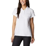 Koszulki i topy damskie - Koszulka Polo Damska Columbia Lakeside Trail Solid Pique - miniaturka - grafika 1