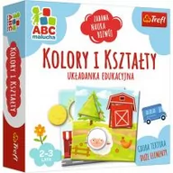 Gry planszowe - Trefl Kolory I Ksztalty Abc Malucha - miniaturka - grafika 1