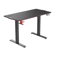 Biurka gamingowe - Biurko OCPC GAMING Fiero Czarny - miniaturka - grafika 1
