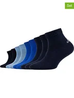 Skarpetki damskie - s.Oliver Skarpety (9 par) w kolorze czarno-niebieskim - miniaturka - grafika 1