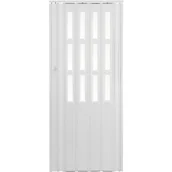 Drzwi wewnętrzne - Drzwi harmonijkowe st13 85 x 203 cm biały - miniaturka - grafika 1