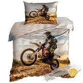 Pościel - Pościel 3D Bawełna Satyna 140X200Cm Cross - miniaturka - grafika 1