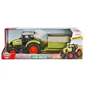 Samochody i pojazdy dla dzieci - Dickie Traktor Claas Ares z przyczepą WNDCKO0UC000001 - miniaturka - grafika 1