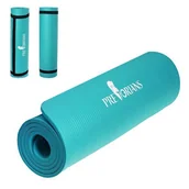 Maty do jogi - Mata gruba do ćwiczeń fitness jogi 1,5 cm yoga - miniaturka - grafika 1