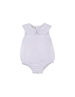 Gocco Unisex Koszula Body z dużym kołnierzem, Optyczny biały, 6-9 miesięcy - Bluzki dla niemowląt - miniaturka - grafika 1
