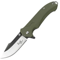 Noże - Nóż składany MFH Fox Outdoor Jack Knife One-handed - OD Green - miniaturka - grafika 1