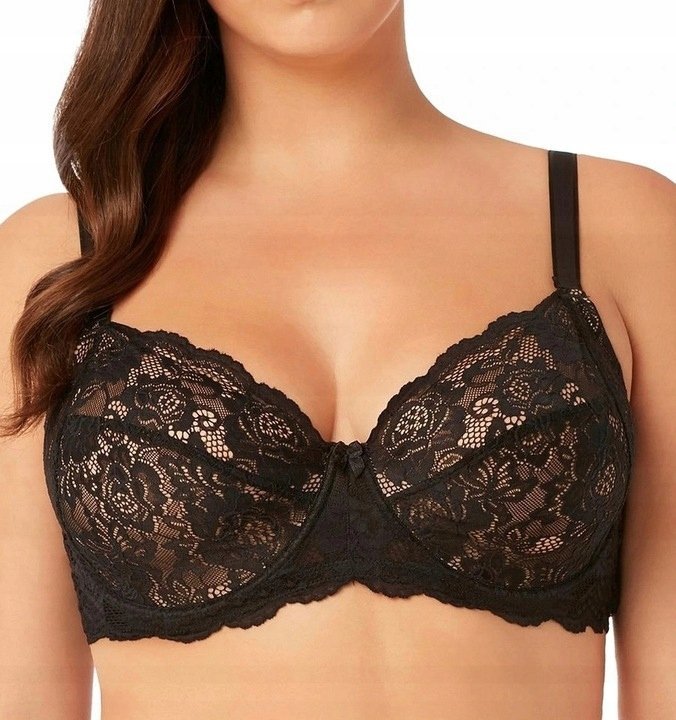 Intimissimi biustonosz miękki czarny CLARA szerokie ramiączka rozmiar 90E