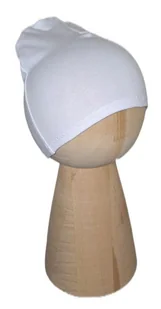 czapka dziecięca smerfetka r.44-48cm biała biały - Czapki dla dzieci - miniaturka - grafika 1