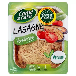 Come a Casa Lasagne z warzywami 400 g - Szybkie dania obiadowe - miniaturka - grafika 1