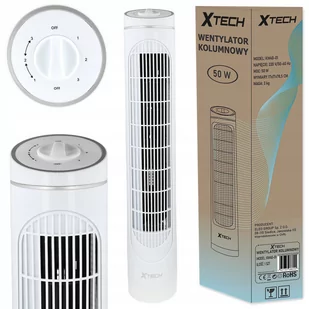 Wentylator Xtech KW40-01 Biały - Wentylatory - miniaturka - grafika 1