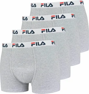 Bokserki męskie FILA, 2-pak - bawełna, gładkie, jasnoszare S (małe) - Majtki męskie - miniaturka - grafika 1