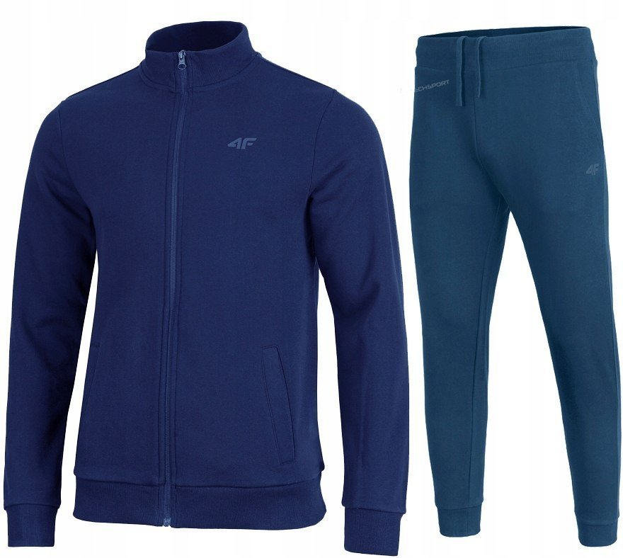 4F OCIEPLANY MÄSKI DRES BAWEĹNA KOMPLET BLUZA SPODNIE / rozm XXXL 3XL