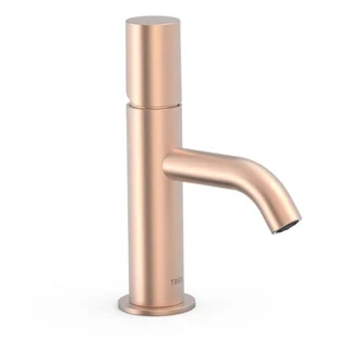 Bateria umywalkowa Tres Study różowe złoto mat 26190301OPM - Baterie umywalkowe - miniaturka - grafika 1