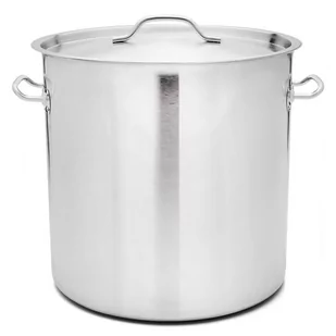 Garnek Gastronomiczny z pokrywką Duży wysoki 50 l - Garnki - miniaturka - grafika 1