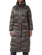 Płaszcze damskie - Pinko Oś czasu Płaszcz Satin Tecn Kurtka puchowa Kobieta, X21_ZIELONY-LIŚĆ IRIS, 30 - miniaturka - grafika 1