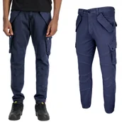 Odzież taktyczna i umundurowanie - Spodnie Alpha Industries Combat Pant LW 126215 697 - Granatowe 31 - miniaturka - grafika 1