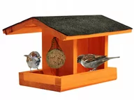 Akcesoria dla ptaków - Drewniany Karmnik Dla Ptaków - 2Spad M - miniaturka - grafika 1