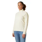 Bluzy damskie - Damski polar Helly Hansen Daybreaker 1/2 Zip Fleece snow - S - miniaturka - grafika 1