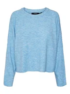Swetry damskie - Vero Moda Sweter w kolorze błękitnym - miniaturka - grafika 1