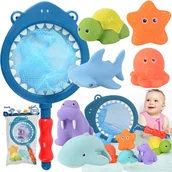 Zabawki do kąpieli - Zabawka do kąpieli Heckermann G401-4 Łowienie rybek Zabawa w wannie - miniaturka - grafika 1