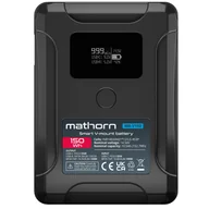Akumulatory do aparatów dedykowane - Mathorn Bateria MB-V150 Smart 10500mAh PD65W OLED USB-C 150Wh V-mount - miniaturka - grafika 1