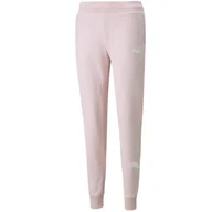 Spodnie damskie - Spodnie Damskie Puma Power Graphic Pants Różowe 847115 16-Xl - miniaturka - grafika 1