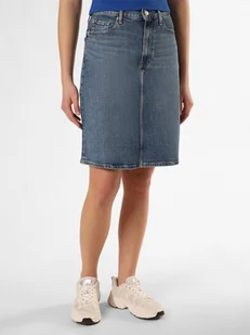 Tommy Hilfiger Dżinsowa spódnica damska Kobiety Bawełna niebieski jednolity, 34 - Spódnice - miniaturka - grafika 1