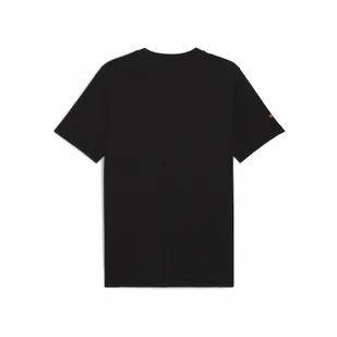 Męska koszulka F1® Essentials z logo PUMA Black - Koszulki sportowe męskie - miniaturka - grafika 1