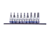 Klucze i nasadki - KING TONY Zestaw nasadek 1/4" 2109PR, 9 szt - miniaturka - grafika 1