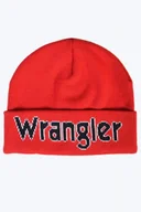 Czapki męskie - WRANGLER SALSA RED CZAPKA ZIMOWA - miniaturka - grafika 1