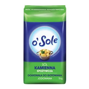 Cenos Sól kamienna jodowana spożywcza 1 kg Osole - Sól - miniaturka - grafika 1