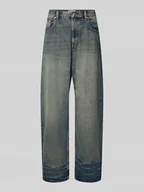 Spodnie męskie - Jeansy o luźnym kroju z 5 kieszeniami - miniaturka - grafika 1