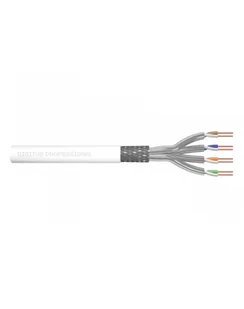 Digitus Assmann CAT.7 S/FTP INSTALLATION CABLE/305MBOX600MHZLSZH-3RAL9003 DK-1743-VH-305-MF-W - Kable miedziane - miniaturka - grafika 2