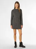 Sukienki - Superdry - Sukienka damska z dodatkiem alpaki, szary - miniaturka - grafika 1