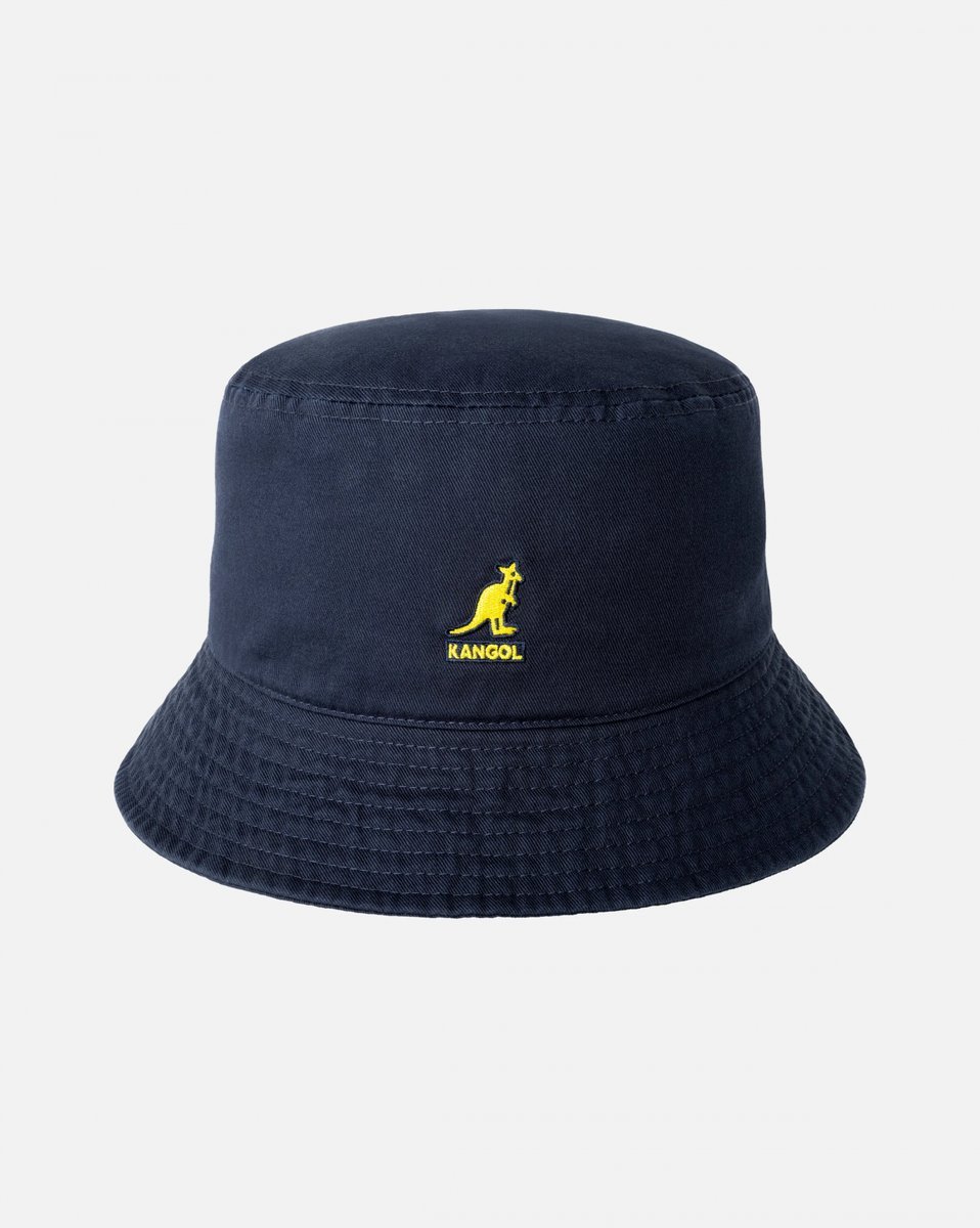 czapka kangol k4224ht washed bucket nv 411 granatowy