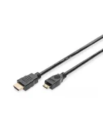 Kable - Digitus Kabel 2m czarny AK-330106-020-S AK-330106-020-S - miniaturka - grafika 1